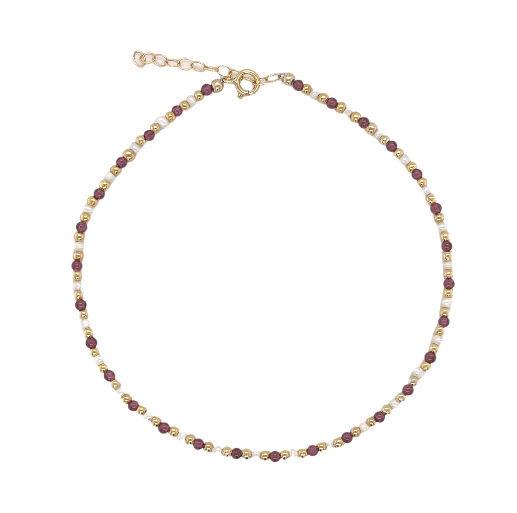 Natural Stones Anklet