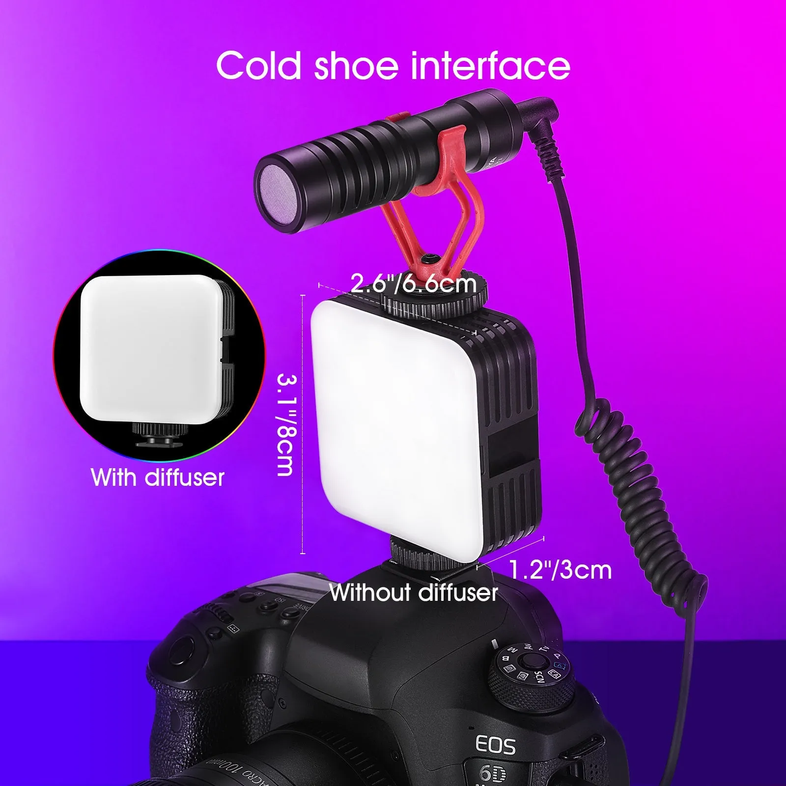 NEEWER RGB61 360° Full Color RGB Led Video Light