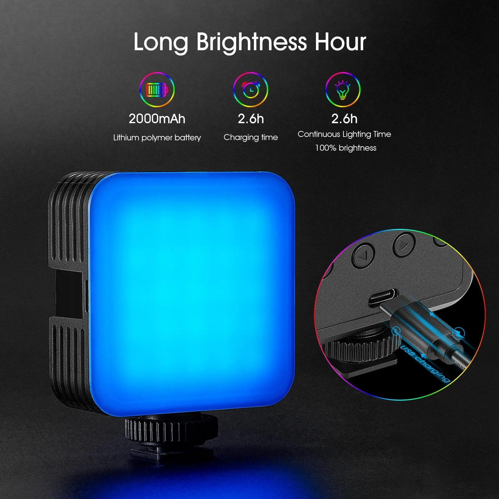 NEEWER RGB61 360° Full Color RGB Led Video Light