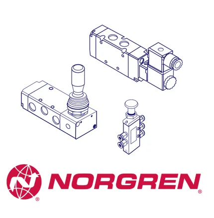 Norgren M/1704/177 Mechanical Valve (Manual Valves 1/4 and 1/2 BSP)