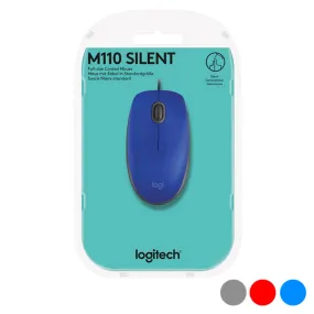 Optical mouse Logitech M110 Silent 1000 dpi USB