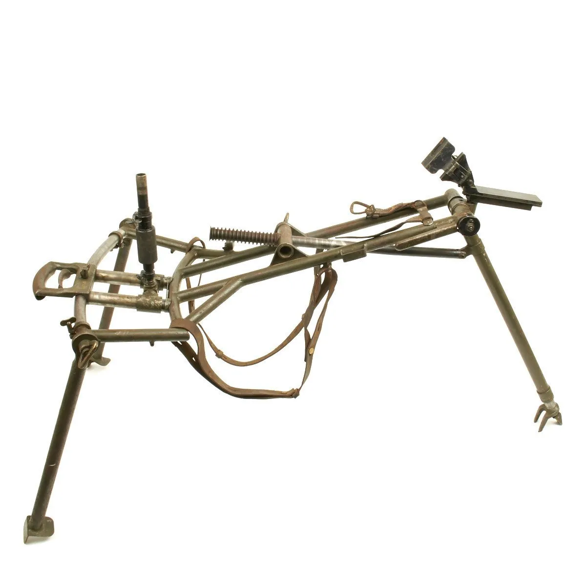 Original German WWII Danish 8mm Madsen Display Machine Gun with Tripod Mount