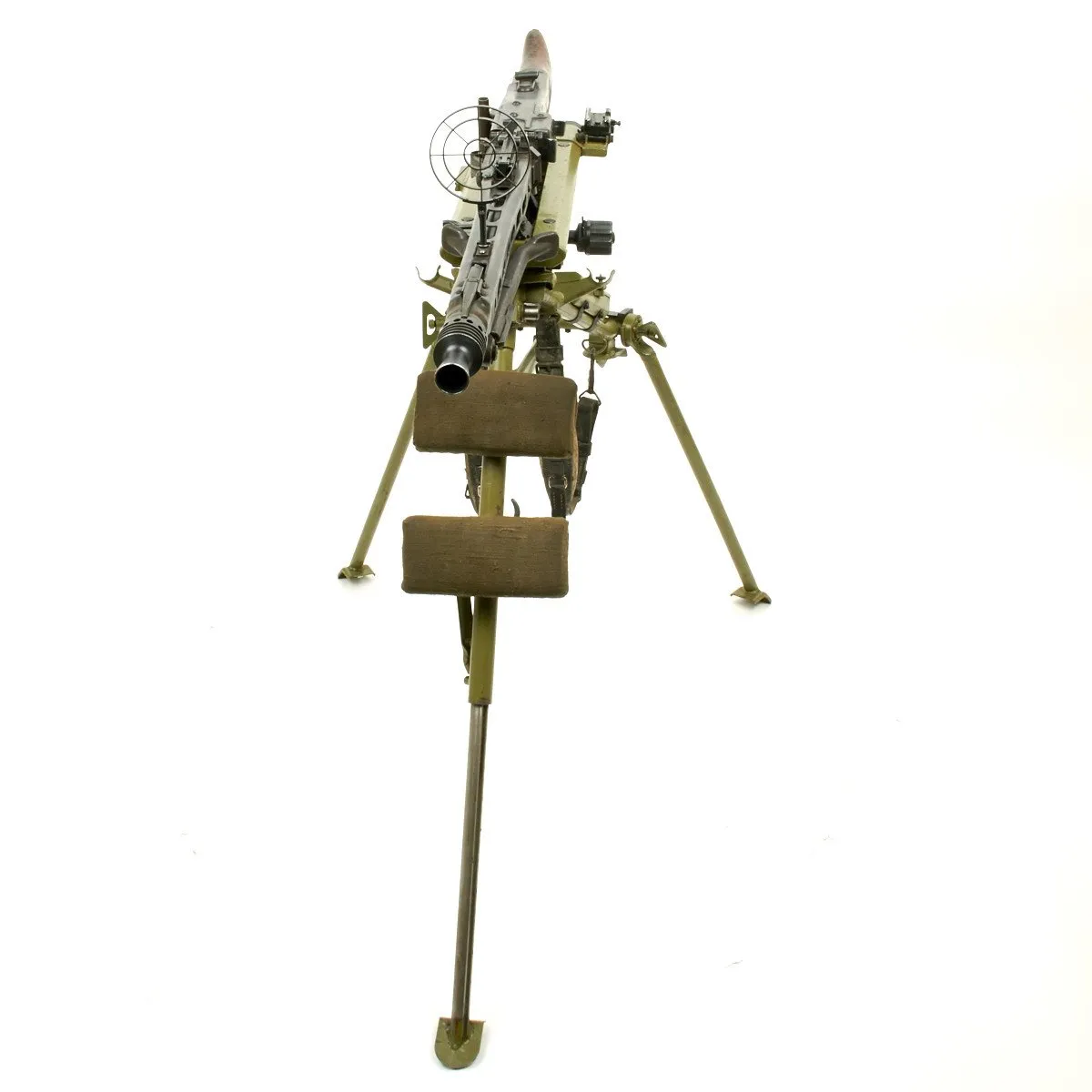 Original German WWII MG 42 Display Machine Gun with Lafette Mount- Marked dfb Dated 1943