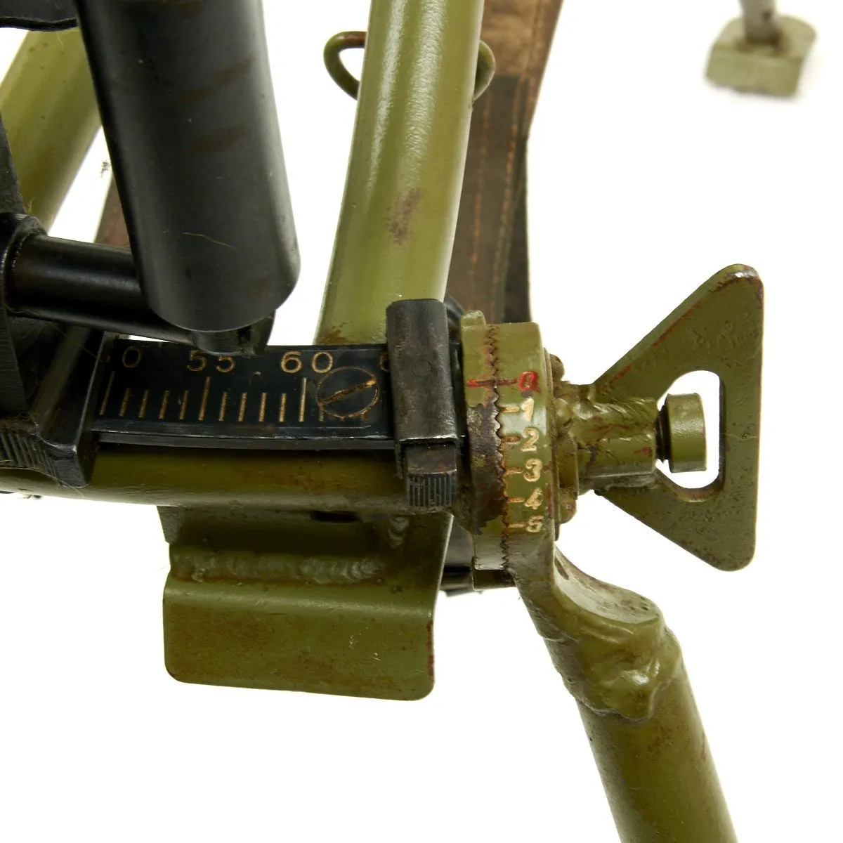 Original German WWII MG 42 Display Machine Gun with Lafette Mount- Marked dfb Dated 1943