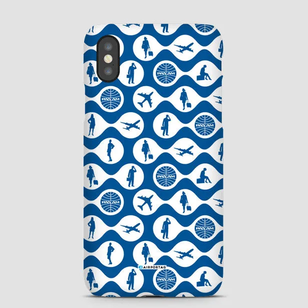 Pan Am Silhouette - Phone Case