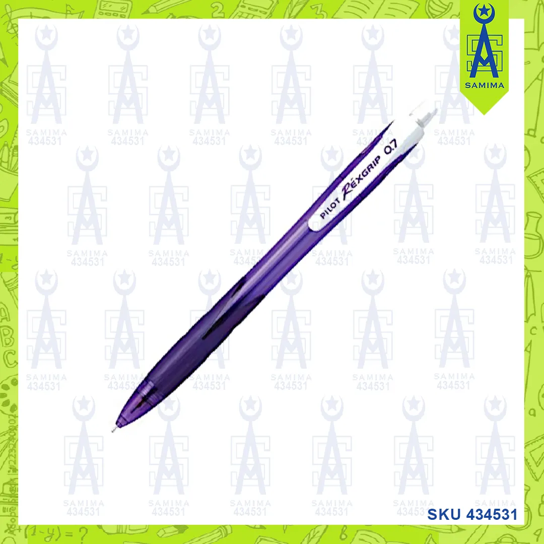 PILOT REXGRIP MECHANICAL PENCIL 0.7MM VIOLET