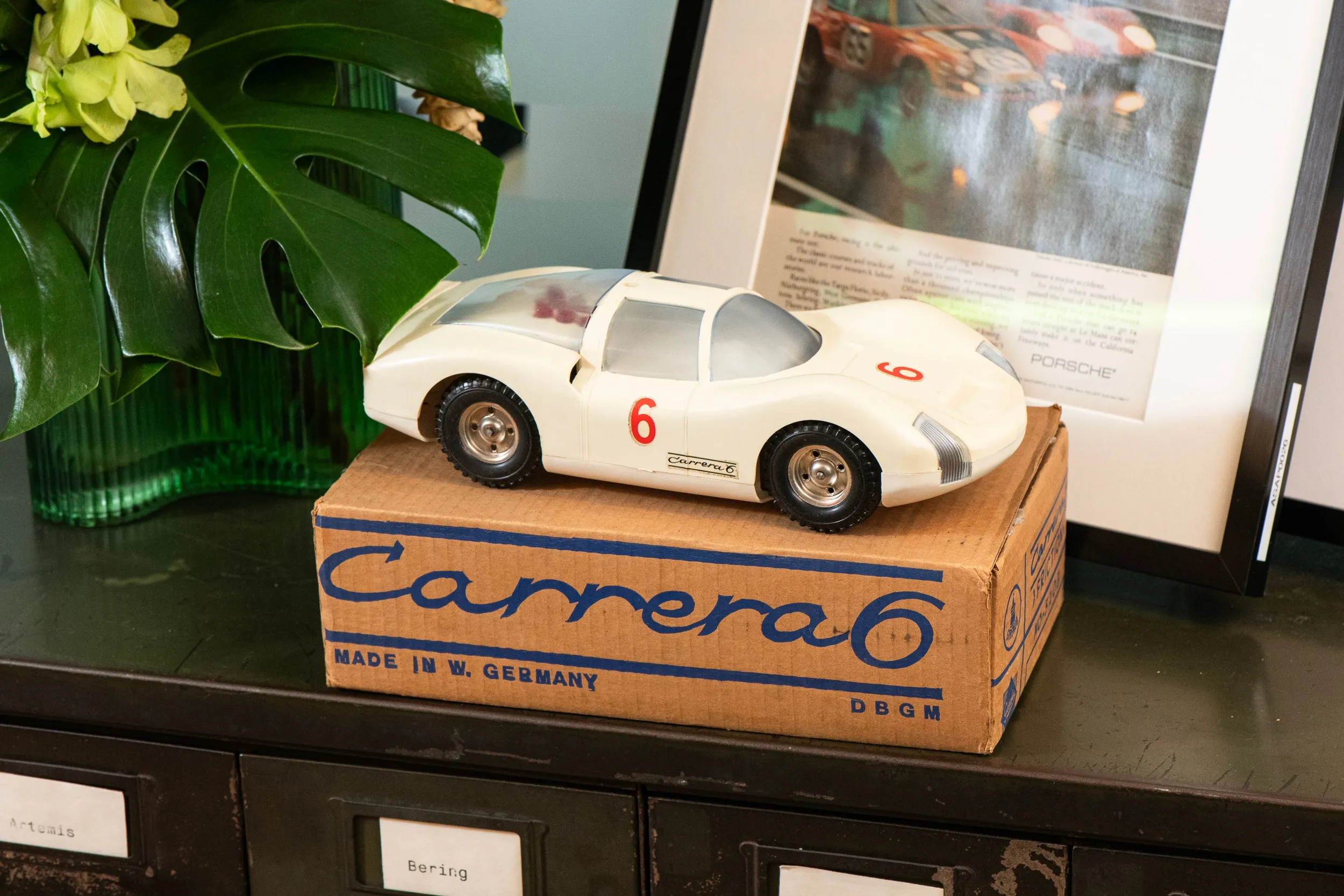 Porsche Carrera 6 Friction Toy from Strenco