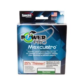 PowerPro Maxcuatro Microfilament Braided Fishing Line