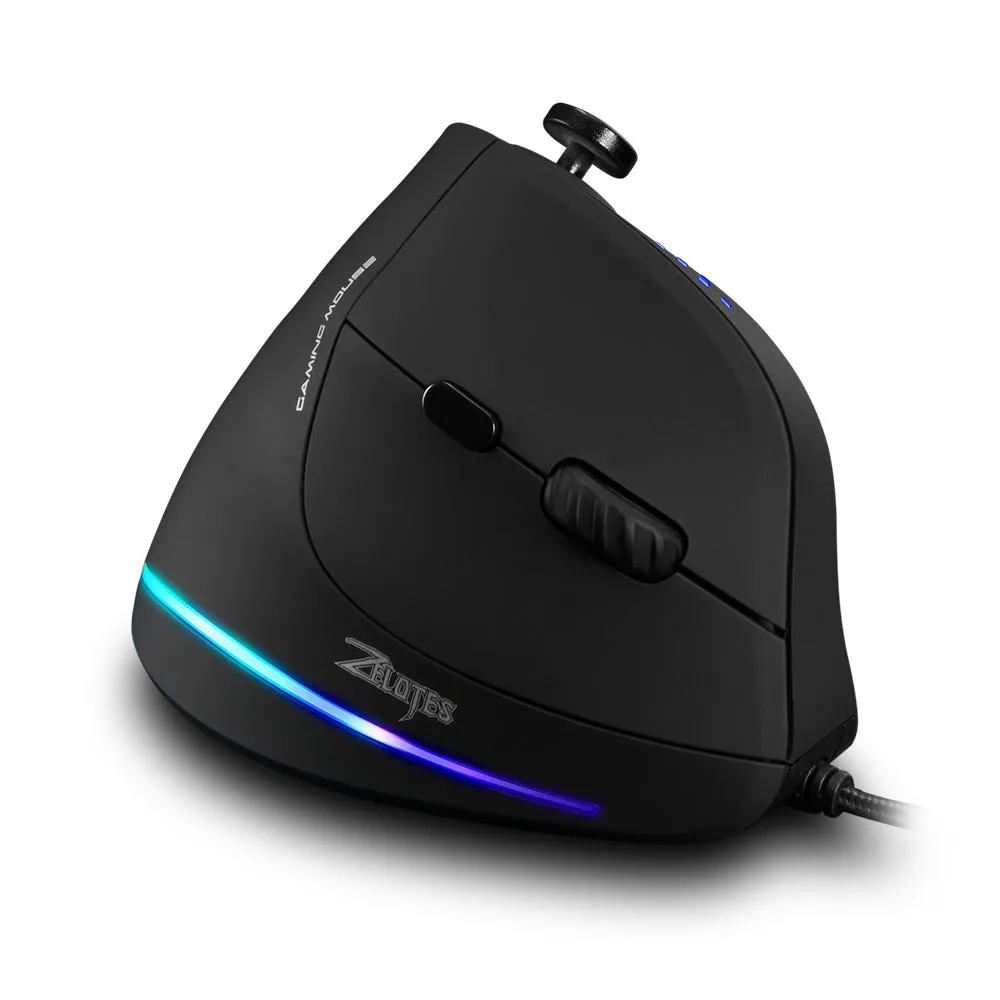 Programming Wired Vertical Mouse Optical with Joystick, Ergonomic Design