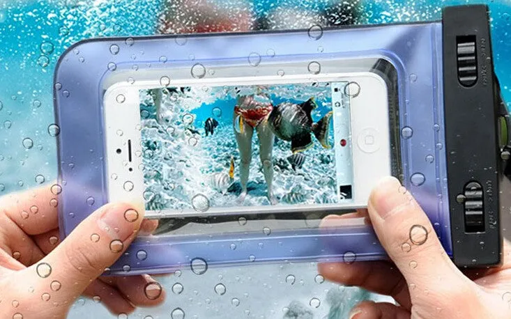 PVC Waterproof Phone Case Underwater Phone Bag Pouch Dry For iphone 4/4s/5/5s For Samsung galaxy s3/s4