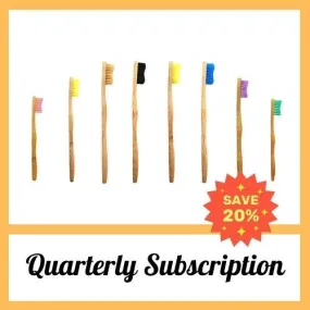 Quarterly Toothbrush Subscription