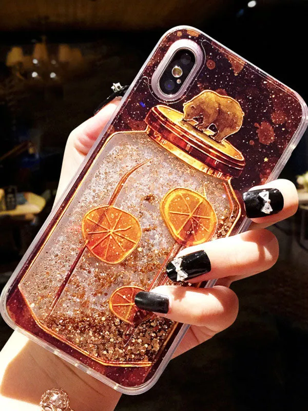 Quicksand Mutil Pattern Phone Case