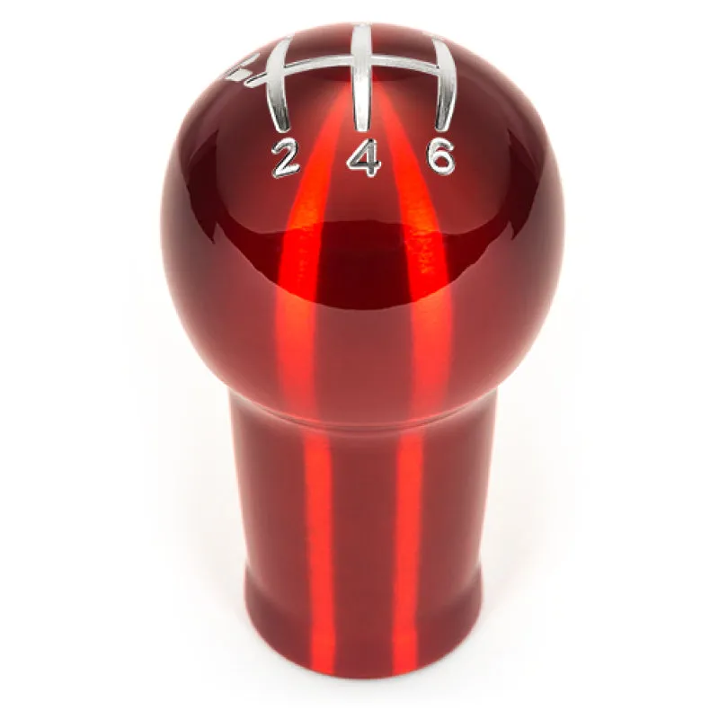 Raceseng Prolix Shift Knob (Gate 1 Engraving) M12x1.25mm Adapter - Red Translucent