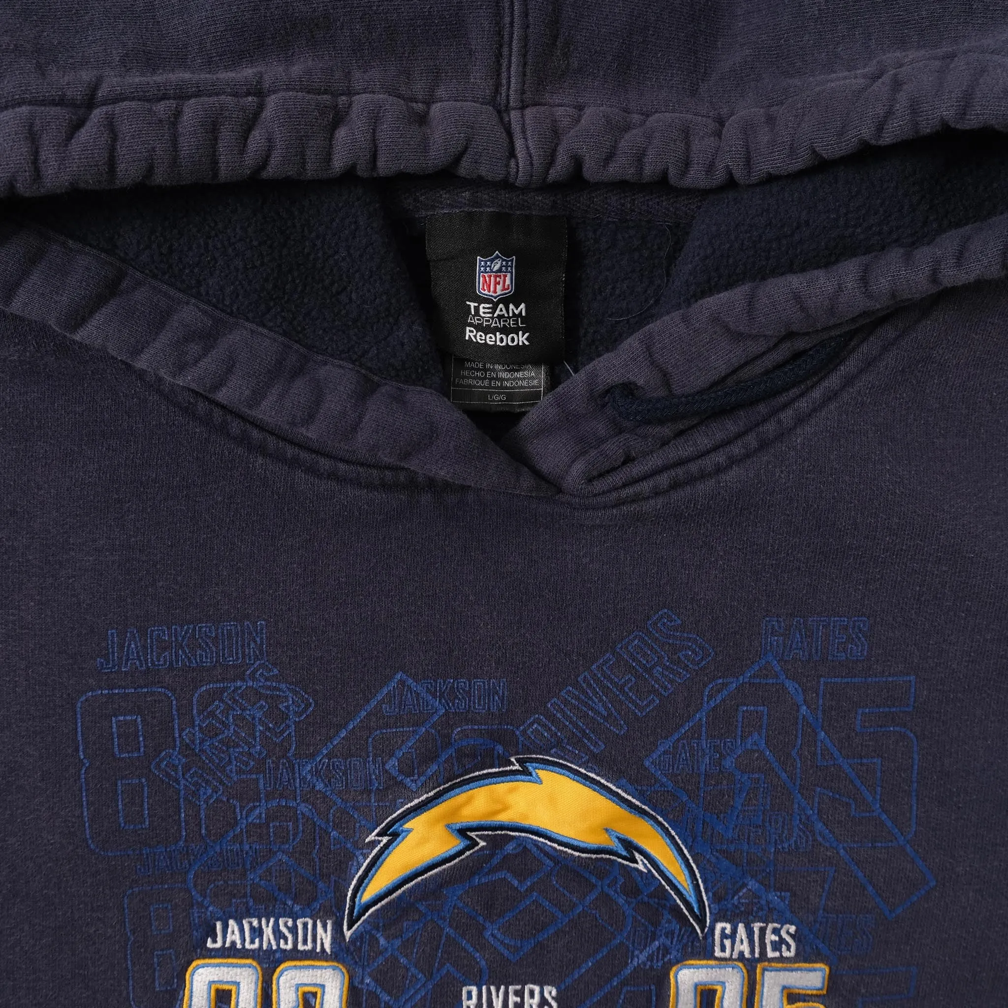 Reebok San Diego Chargers Hoody Large