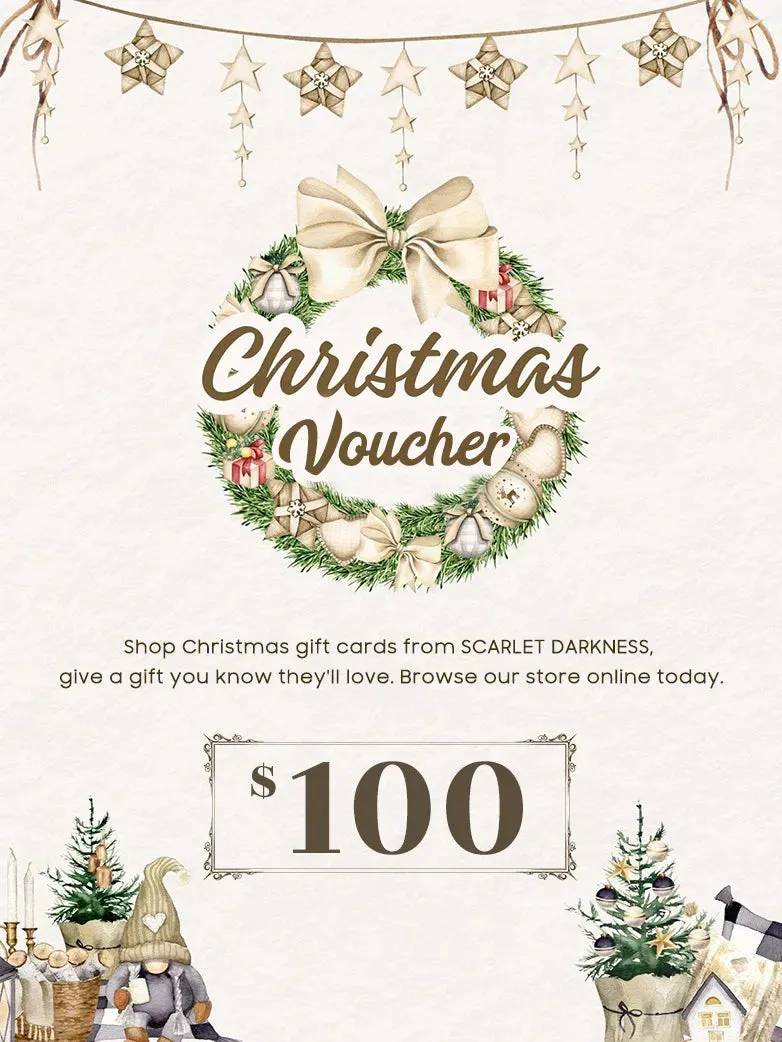 Scarlet Darkness Christmas E-Gift Card