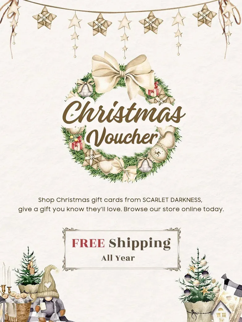 Scarlet Darkness Christmas E-Gift Card