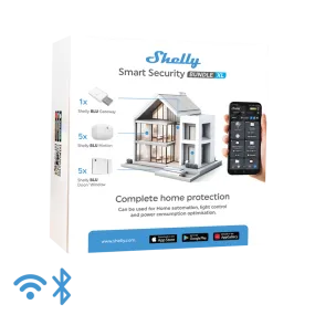 Shelly Smart Security Bundle XL - Bluetooth based - works standalone