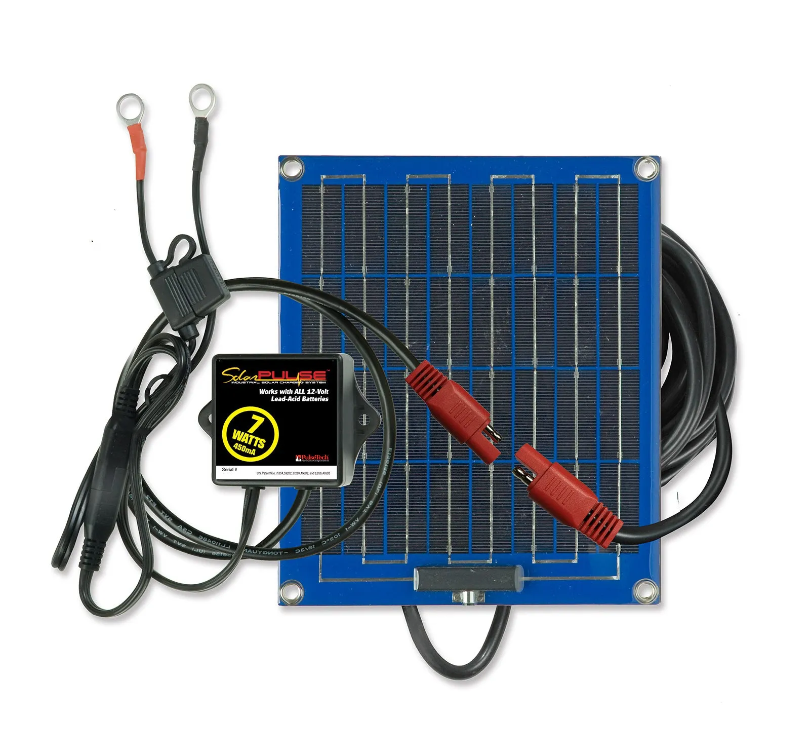 SolarPulse Solar Battery Charger & Maintainer - 7-Watt | 735X467