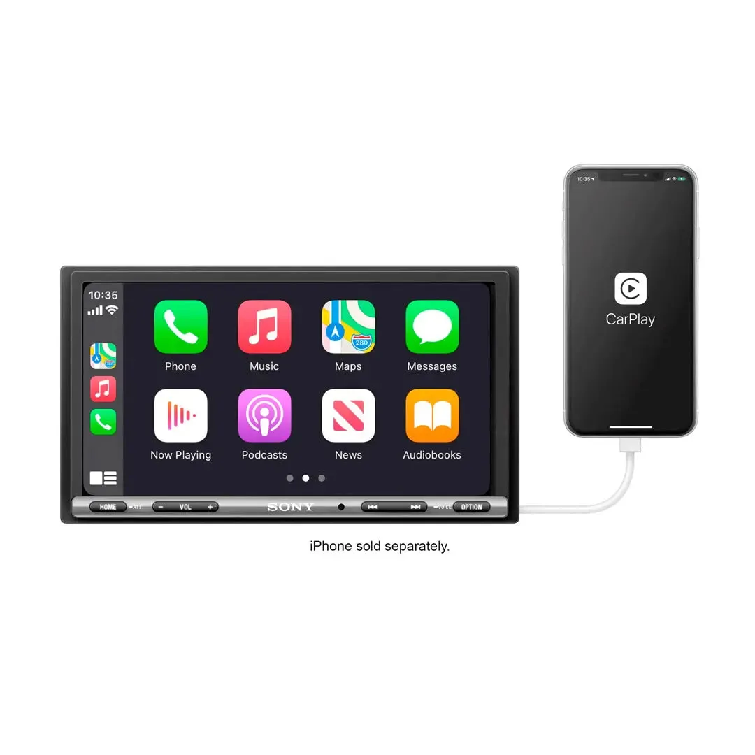 Sony XAV-AX3250 6.95″ Digital Media Receiver With Android Auto & Apple Carplay