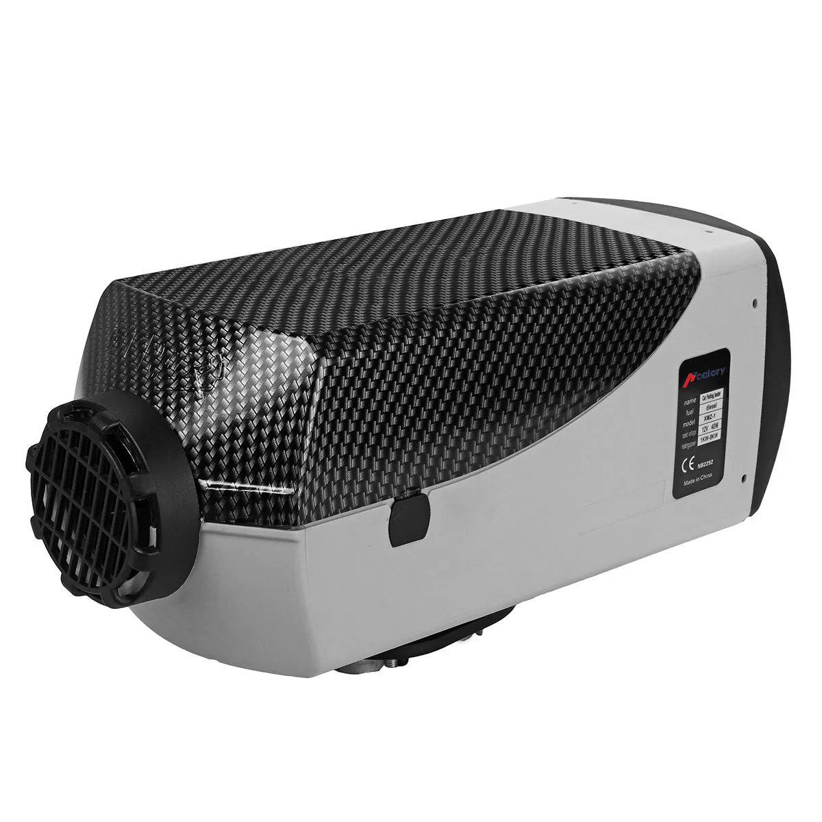 T46 Diesel Heater, 12V Carbon Fiber Texture Diesel