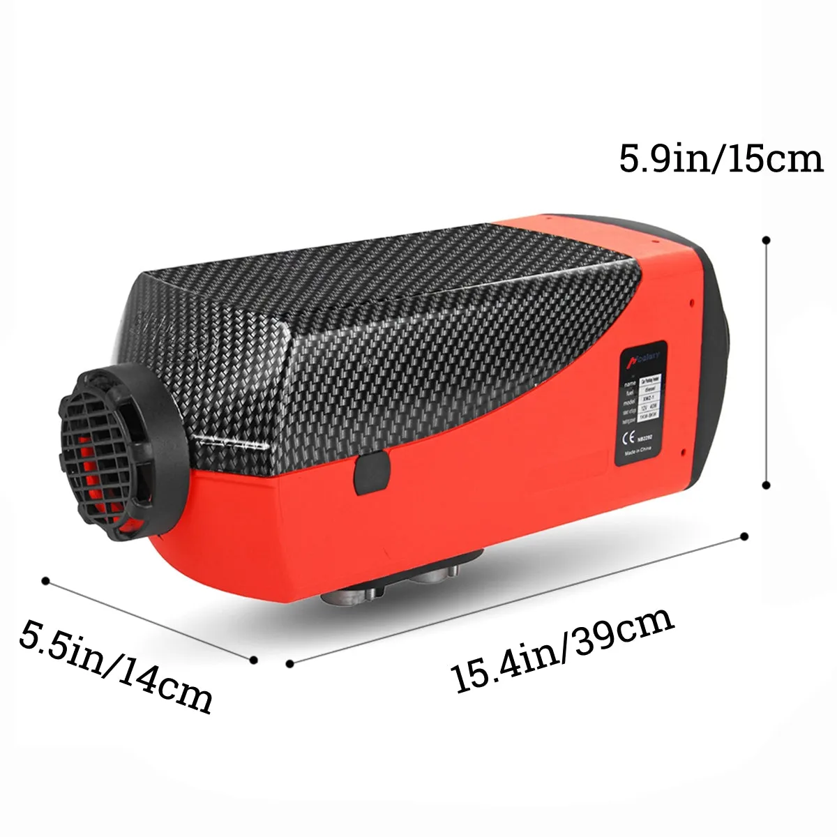 T46 Diesel Heater, 12V Carbon Fiber Texture Diesel