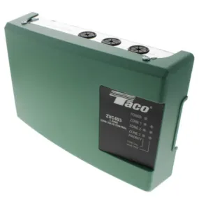 Taco ZVC403-4 3 Zone Valve Control Module with Priority