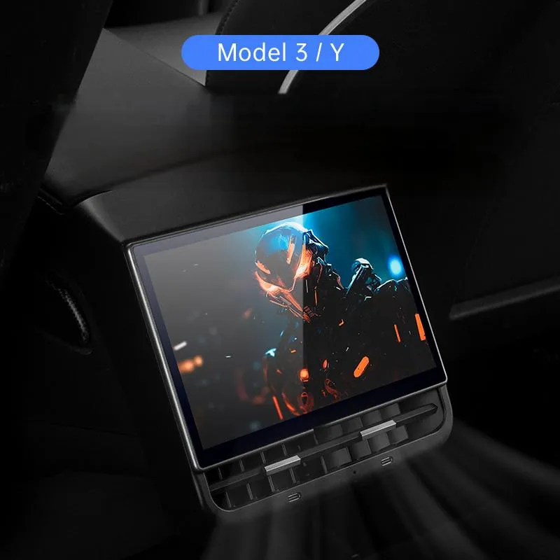 TESERY 8.66-inch Android Rear Entertainment Display Screen for Tesla Model Y/3