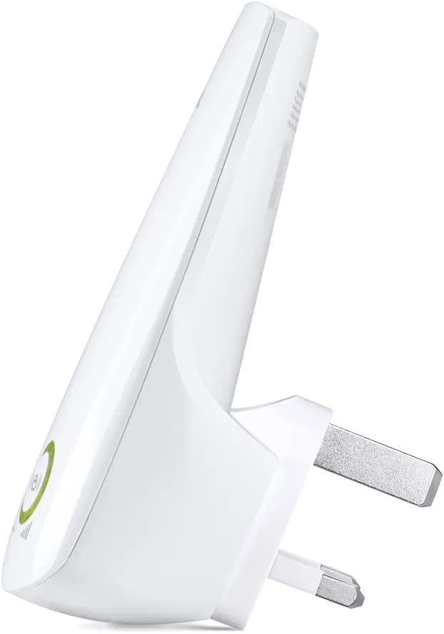 TP-LINK (TL-WA854RE) 300Mbps Wall-Plug Wifi Range Extender, No LAN, Universal Broadband/Wi-Fi Extender