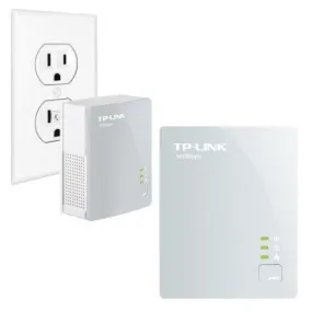 Tp-link Usa Corporation Homeplug Av Standard Compliant, High-speed Data Transfer Rates Of Up To 50