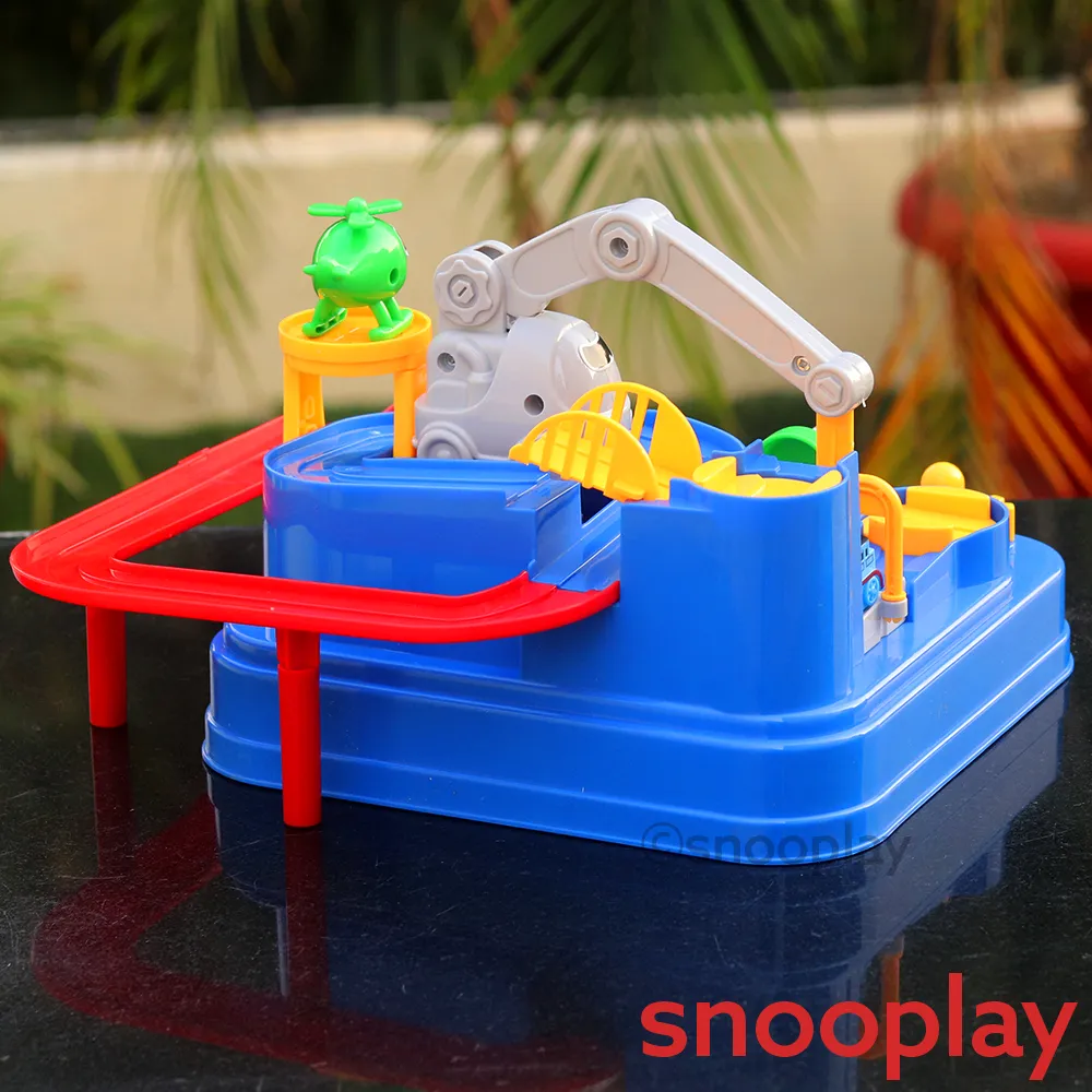 Train Adventure Mechanical Principle Track Playset - Assorted Colours & Designs