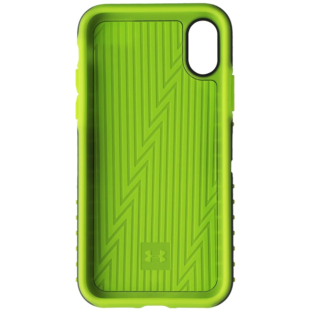 Under Armour Protect Grip Case for Apple iPhone Xs/X - Graphite/Quirky Lime