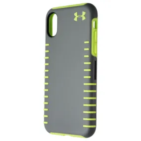 Under Armour Protect Grip Case for Apple iPhone Xs/X - Graphite/Quirky Lime