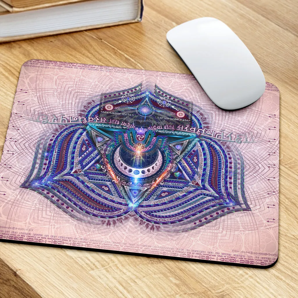 Vishuddha Throat Chakra | Mouse Pad | Hakan Hisim