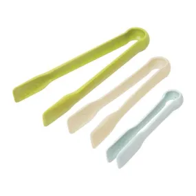 Wheatfibre Eco-friendly Food Tong Set of 3 Assorted Colours