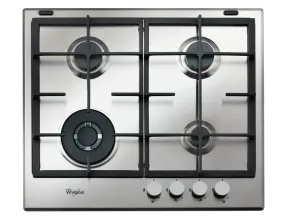 Whirlpool gas hob: 4 gas burners - GMA 6422/IX