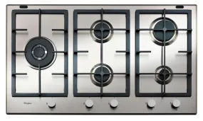 Whirlpool gas hob: 5 gas burners - GMA 9522/IX