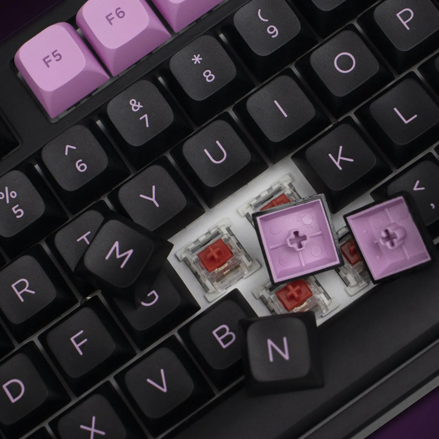 Womier 189 Series KDA Profile Double Shot PBT Keycap Full Set (7 Colors)