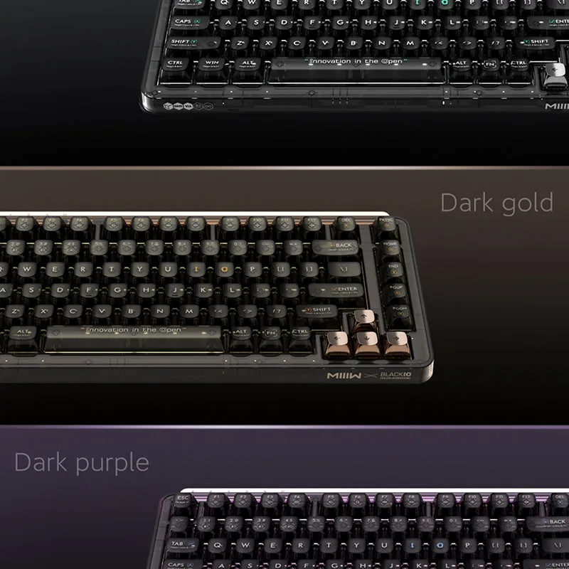 Xiaomi x MIIIW BlackIO 83 QMK VIA Wireless Mechanical Keyboard