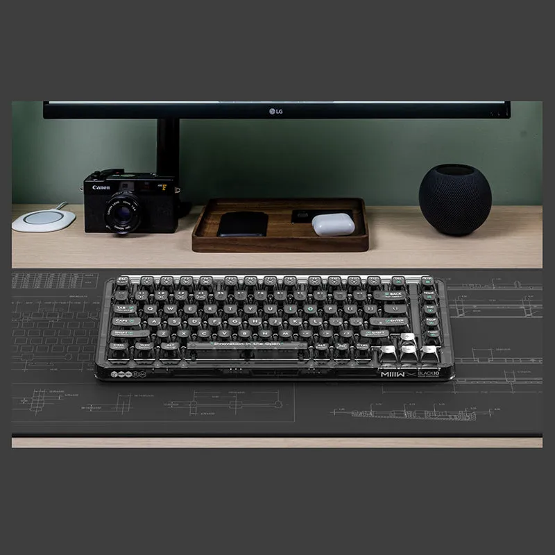 Xiaomi x MIIIW BlackIO 83 QMK VIA Wireless Mechanical Keyboard